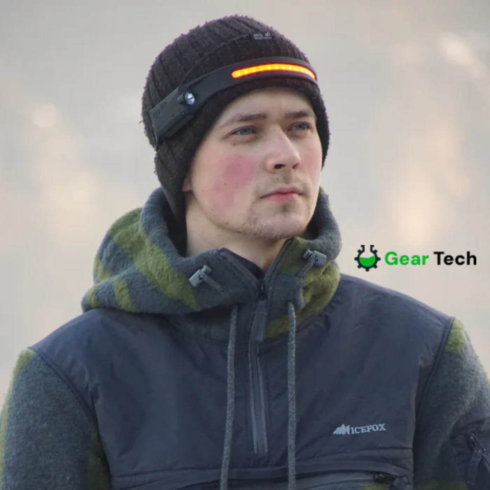 Head Torch Led | 180° Wide-Angle, Waterproof & Hands-Free for Hiking, Running, Camping & DIY Activities