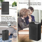 Portable Electric PTC Fan Heater | Fast Heating, Remote Control & Adjustable Temperature for Bathroom and Living Room Use