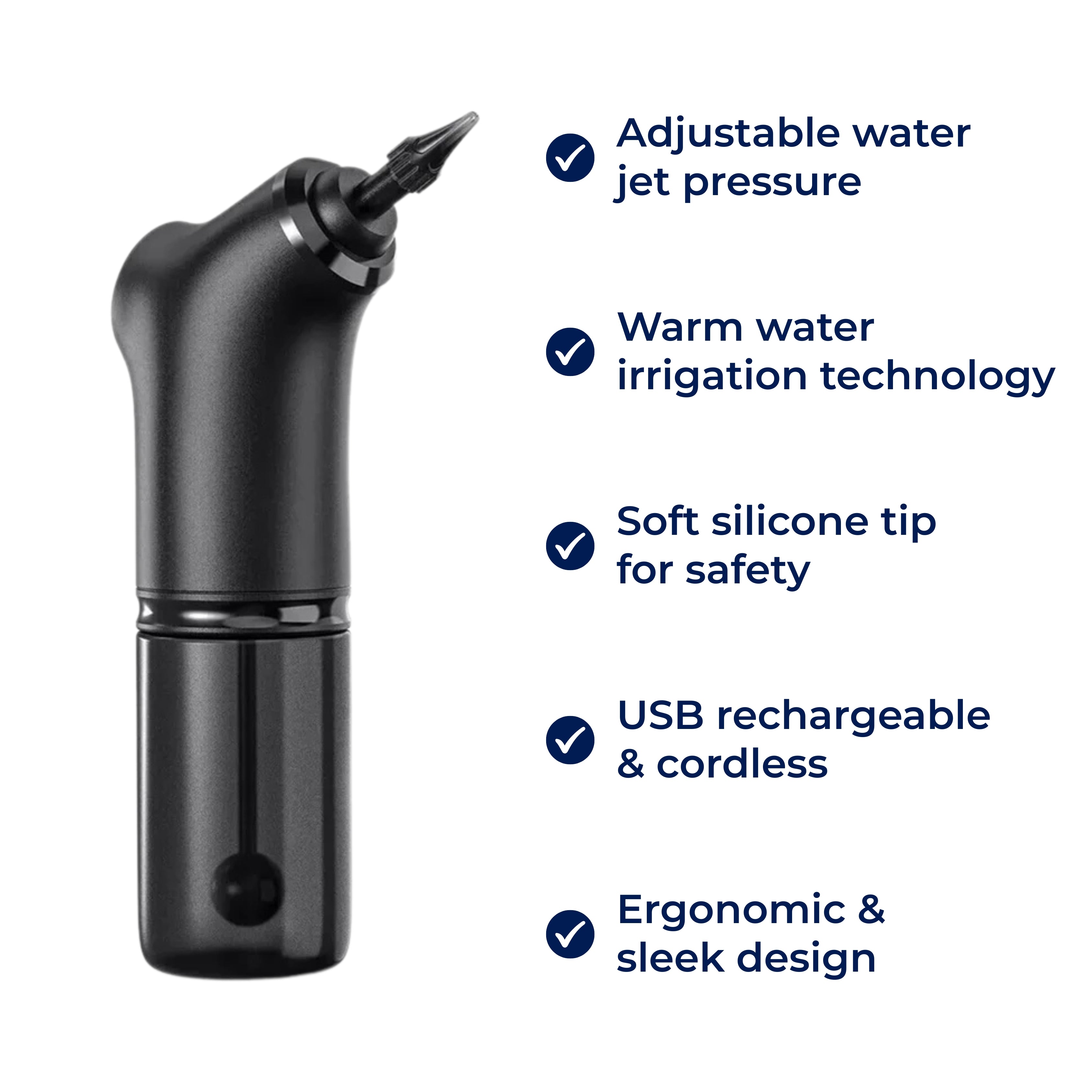 Water Ear Cleaner – Portable Electric Irrigation Kit for Safe Ear-Wax Removal at Home