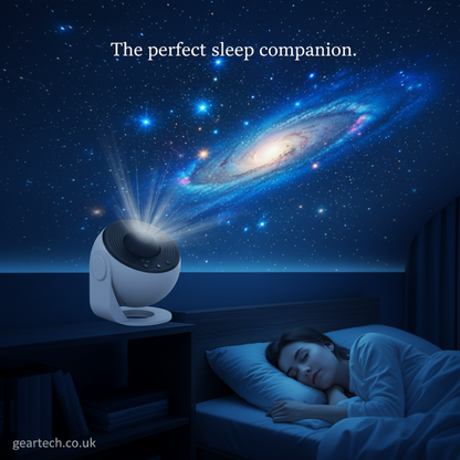 Galaxy Projector with 360° Rotation - Stunning Room-Wide Night Sky View