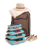 Compression Packing Cubes | Maximise Space by 60%, Lightweight & Durable for Travel, Hiking, Camping & Road Trips