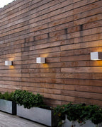 LED Outdoor Up Down Wall Light | Waterproof Metal Fixture for Patio. Garden & Entryway Illumination