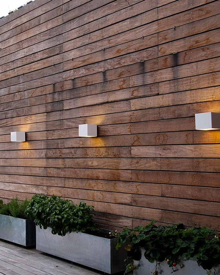 LED Outdoor Up Down Wall Light | Waterproof Metal Fixture for Patio. Garden & Entryway Illumination