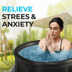 Portable Ice Bath Pod | 420L Capacity, 5-Layer Insulation for Muscle Recovery & Cold Therapy After Workouts