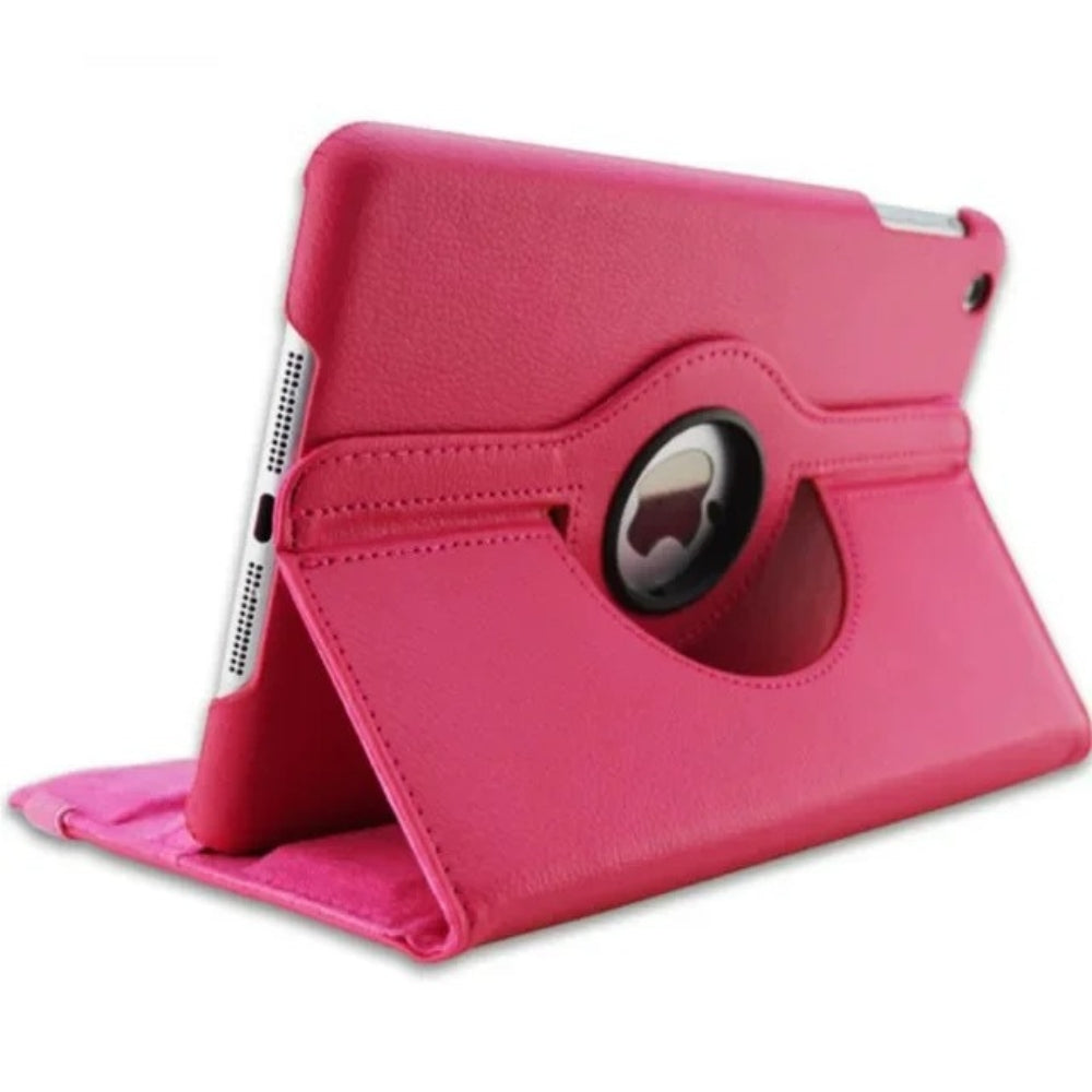 360-Degree Rotating Smart Leather Stand Case for iPad – Auto Sleep/Wake, Protective Cover