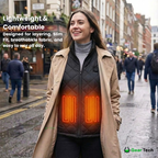 Women's Heated Gilet | 9 Heating Zones, Customisable Heat Settings & Lightweight Design for Cold Weather Activities