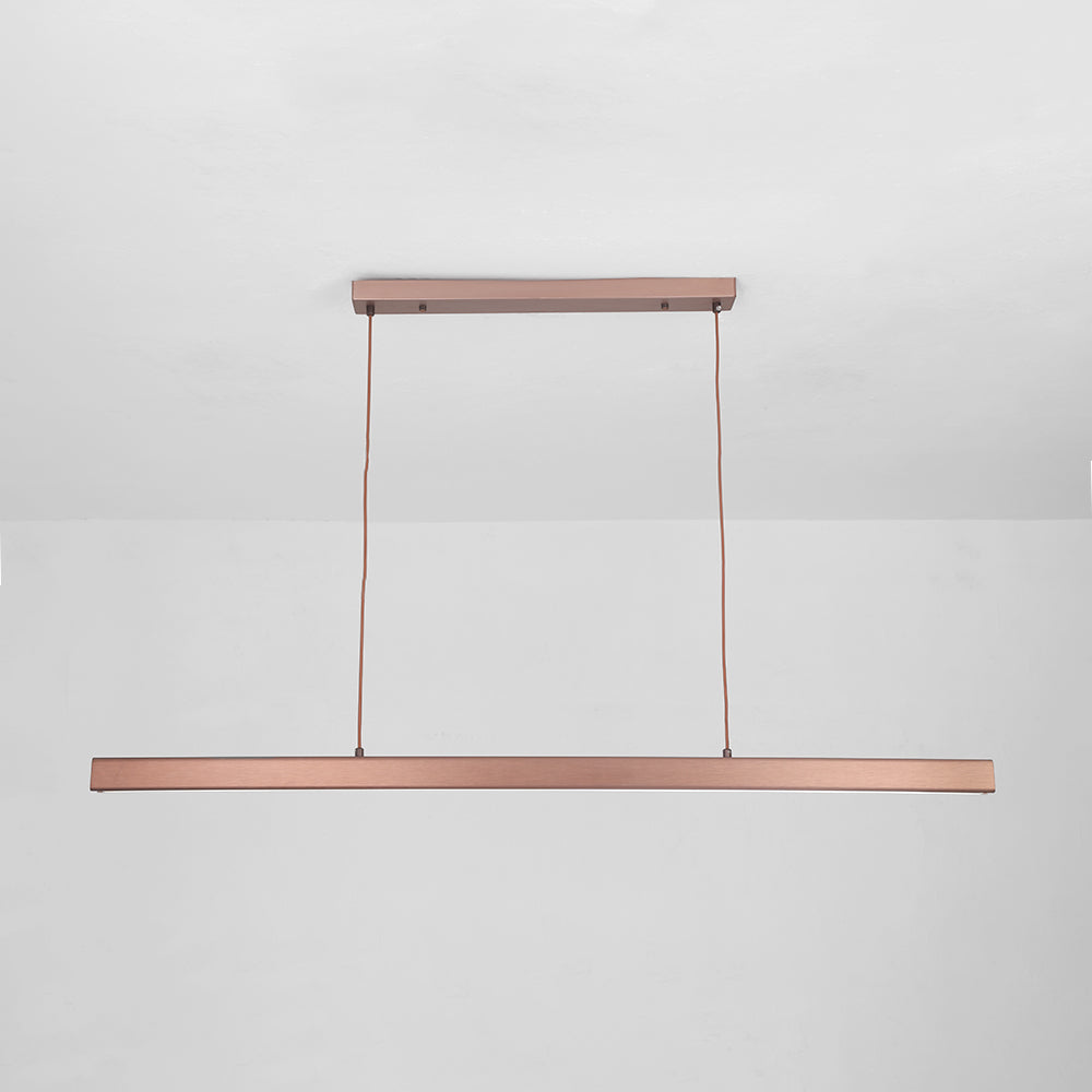 LED Pendant Light Fixture - Industrial Style with Adjustable Height - Perfect for Kitchen, Dining Room, and Loft Spaces