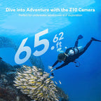 Mini Magnetic POV 4K Action Camera – Portable Body Worn & Sports Recording Camera - Personal Body Camera