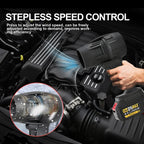 Handheld Leaf Blower - Portable Dust Cleaner & Car Dryer