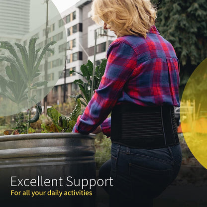 Back Pain Support Belt | Lightweight, Adjustable & Comfortable Lumbar Support for Instant Pain Relief