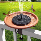 Solar-Powered Water Fountain | Effortless Installation & Multiple Spray Patterns for Garden Ponds and Birdbaths