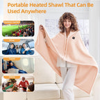 Electric Heated Throw Blanket – USB Powered Heated Blanket with 3 Heat Levels for Home, Office & Travel