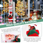 Climbing Santa Claus On Ladder - Christmas Tree Decorations - Climbing Santa Music, Electric Climbs Up and Down