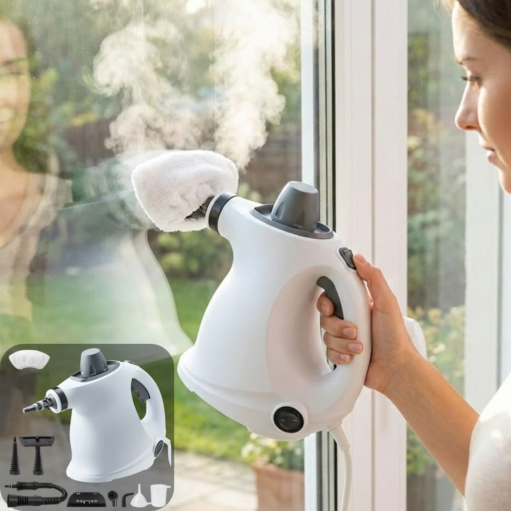 Handheld Steam Cleaner - Window Steam Cleaner
