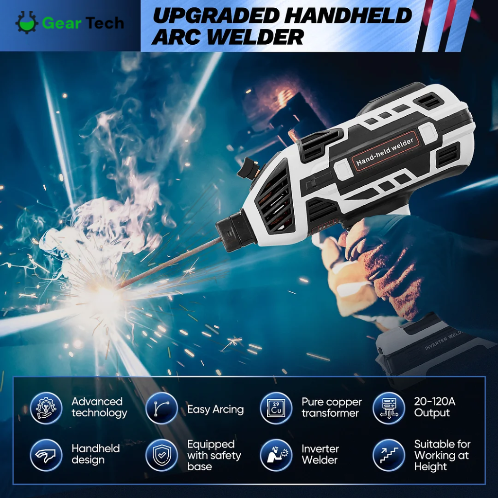Cordless Welder Machine - Portable Battery Powered Welding Machine – Cordless Inverter Welder for Steel & Aluminium