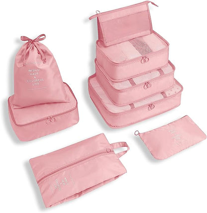 Easy-Pack Travel Cubes | 8-Piece Set for Organized Packing & Hassle-Free Travel