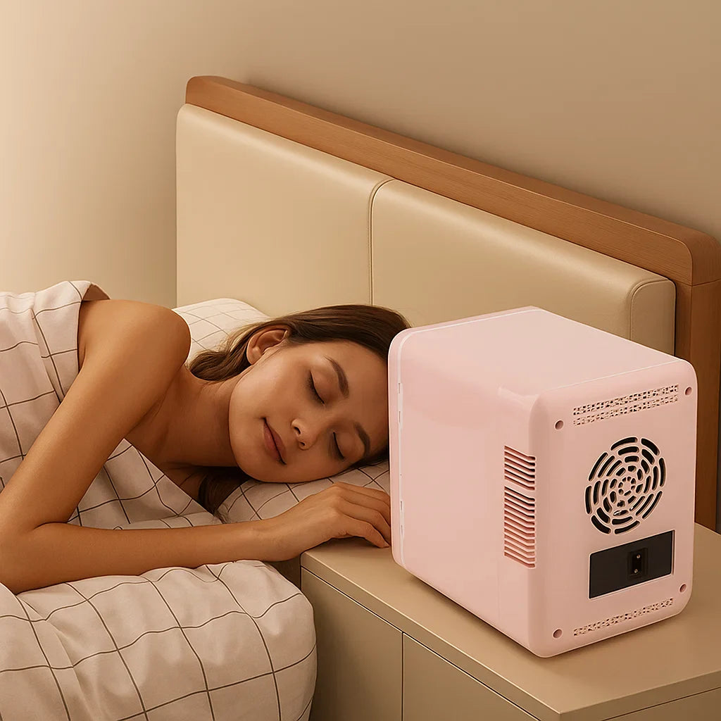 Mini USB Fridge | Compact, Portable & USB-Powered Cooler for Desk, Travel & Home Use