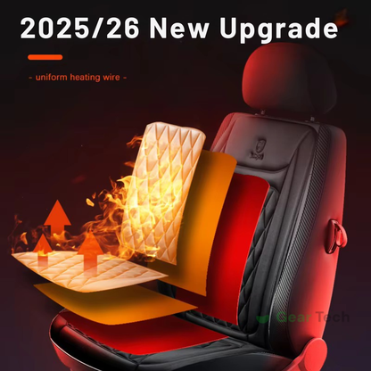Heated Car Seat Cover | Adjustable Temperature Control 30℃-65℃ for Cars, Trucks & Home Use