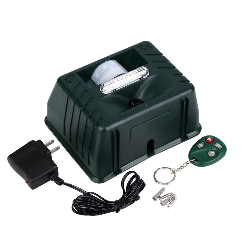 Outdoor Ultrasonic Bird Repeller | Effective, Humane Woodpecker Deterrent for Gardens, Patios & Farms