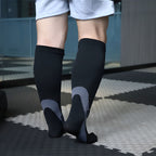 Wide Calf Compression Socks for Men & Women | Plus Size, XXL, XXXL | 20-30mmHg Support for Large Calves