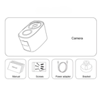 Wireless Mini Security Camera for Home | Small 1080P Indoor Security Camera – Works Without WiFi or Subscription