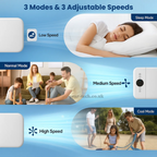 Portable Windowless Air Conditioner with Remote Control - Energy Efficient Cooling for Home, Office, and Small Spaces