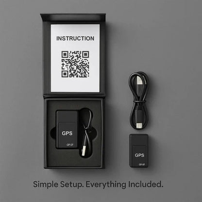 GPS Tracker for Bicycles | Real-Time Location Updates, Water-Resistant & Ideal for Personal Safety and Vehicle Tracking