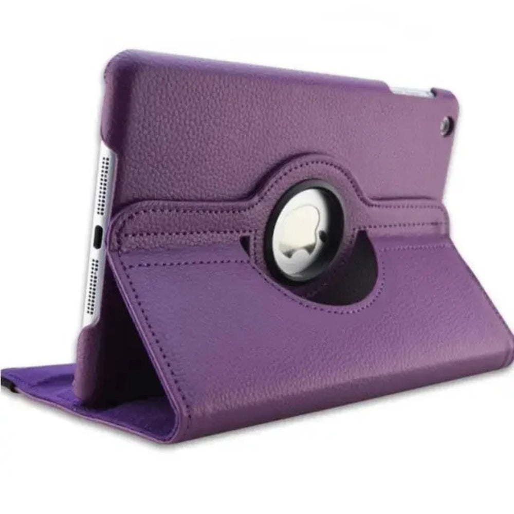 360-Degree Rotating Smart Leather Stand Case for iPad – Auto Sleep/Wake, Protective Cover