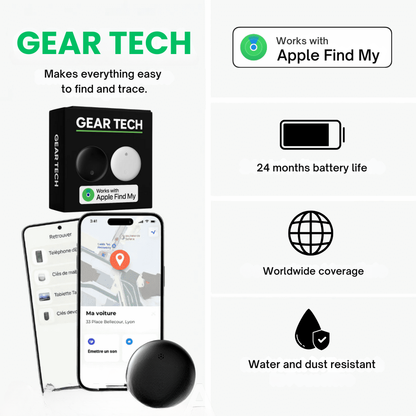 GPS Tracker for Children | Real-Time Location, Waterproof & No Subscription Required for Peace of Mind