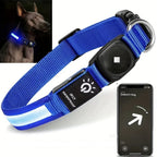 Flashing Dog Collars – Waterproof LED Light Up Dog Collar with USB Rechargeable Glow, Dog Collars Illuminated for Night Safety, All Sizes