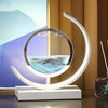 Image of Sand Table Lamp | Calming Sandscape Design | Perfect for Home Decor & Relaxation Spaces