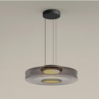 Bauhaus Style Glass Pendant Light Fixture for Kitchen Island & Dining Room