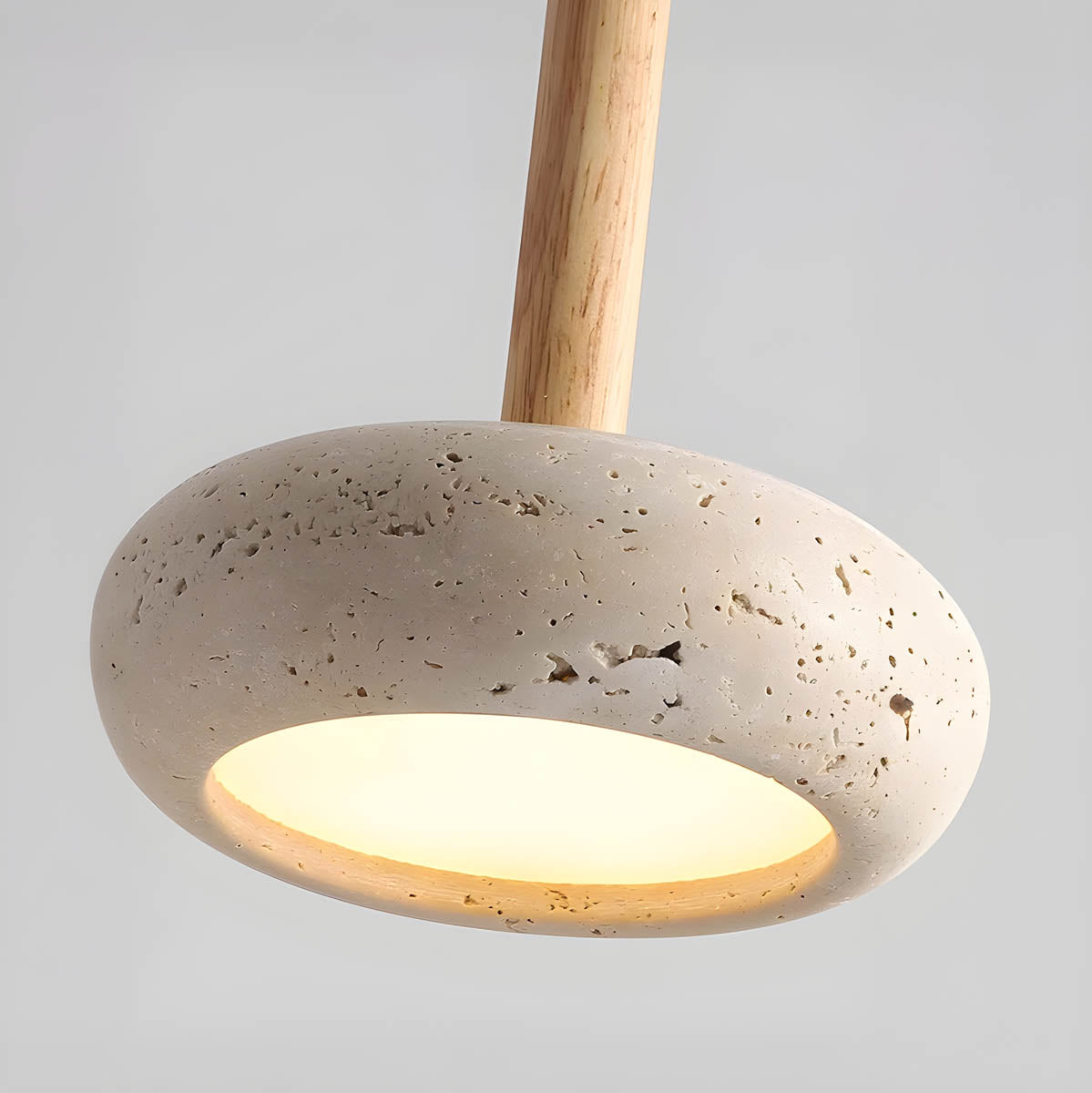 Eldoria™ | LED Hanging Light Fixture | Timeless Stone Design | Perfect for Living Room & Entryway Lighting