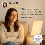 SAD Therapy Lamp | Light Therapy for Seasonal Affective Disorder, Mood Enhancement & Energy Boosting