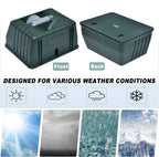 Outdoor Ultrasonic Bird Repeller | Effective, Humane Woodpecker Deterrent for Gardens, Patios & Farms