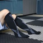 Men's Compression Socks 20-30mmHg | Knee High Graduated Support | For Work, Sports & Daily Circulation