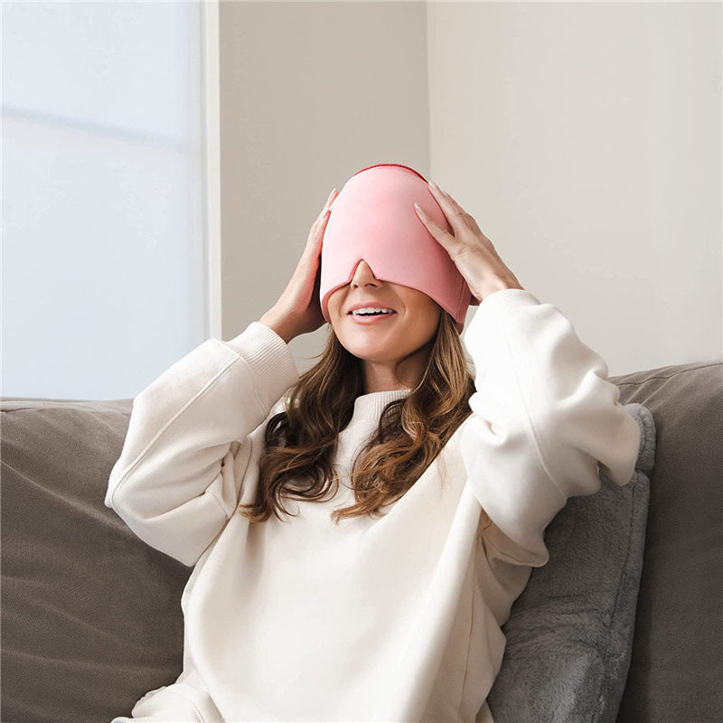 MysticEase™ | Migraine Relief Cap for Headaches | Adjustable Comfort & Cooling Therapy for Instant Pain Relief
