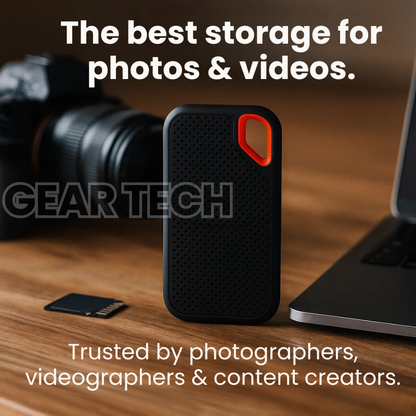 1TB External SSD Hard Drive – Portable USB 3.1 Solid State Storage for PC, Laptop & Mac