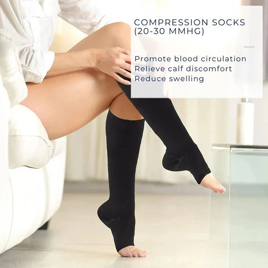 Support Tights for Varicose Veins – Compression Stockings to Improve Circulation & Relieve Swollen Legs
