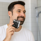 Battery Razor for Men – Waterproof Electric Shaver for Travel & Daily Use