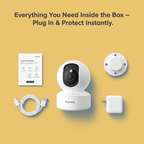 Wireless Pet Camera With Phone App | Wireless 360° Indoor Pet Cam With 2-Way Audio & Night Vision