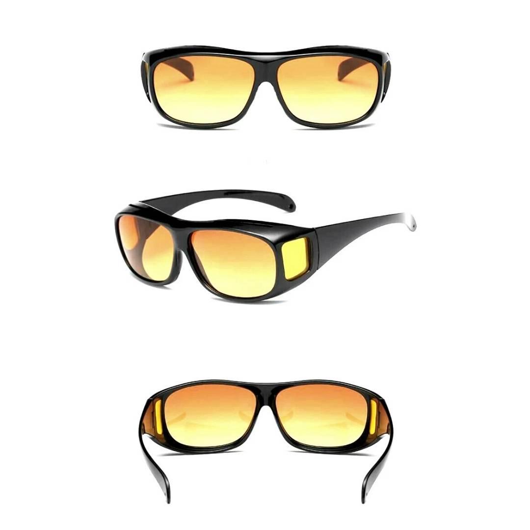 Night Driving Clarity Glasses - Anti-Glare UV Protection Eyewear for Reduced Eye Strain & Enhanced Vision During Nighttime Driving
