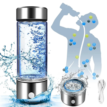 Aquyn Hydroclear Hydrogen Water Bottle – Premium Hydrogen-Rich Water Bottle for Daily Health