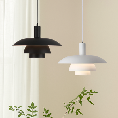 Danish Style LED Pendant Light | Minimalist Design. Dimmable & Ideal for Dining Room. Kitchen or Living Space