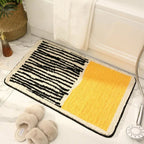 Small Bathroom Rug – Colourful Retro Bath Mat for Stylish Bathrooms