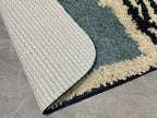 Small Bathroom Rug – Colourful Retro Bath Mat for Stylish Bathrooms
