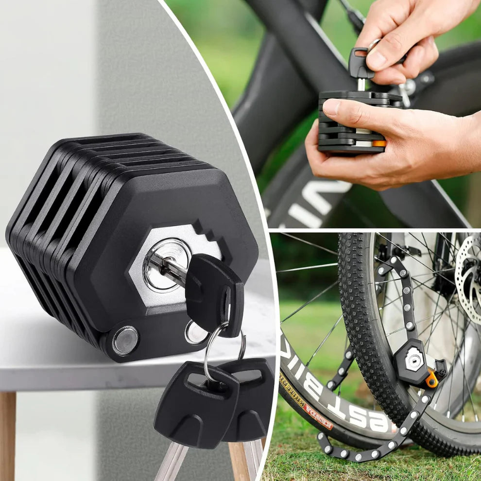 Lock for Bike - Heavy-Duty Bike Lock for Maximum Security