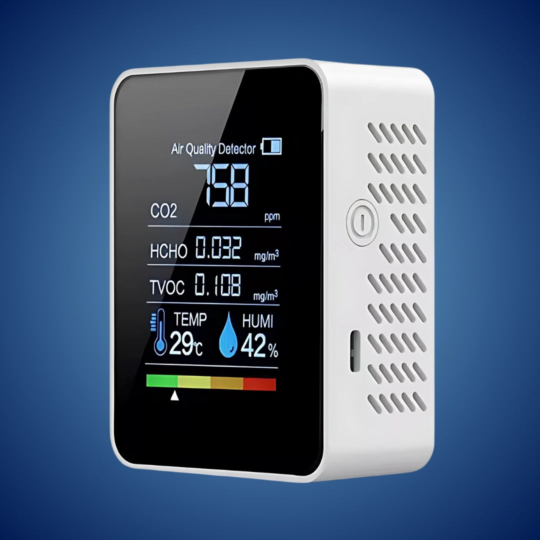 Monitor Carbon Dioxide - Smart CO₂ Detector & Home Air Quality Monitor - Tester with Alerts