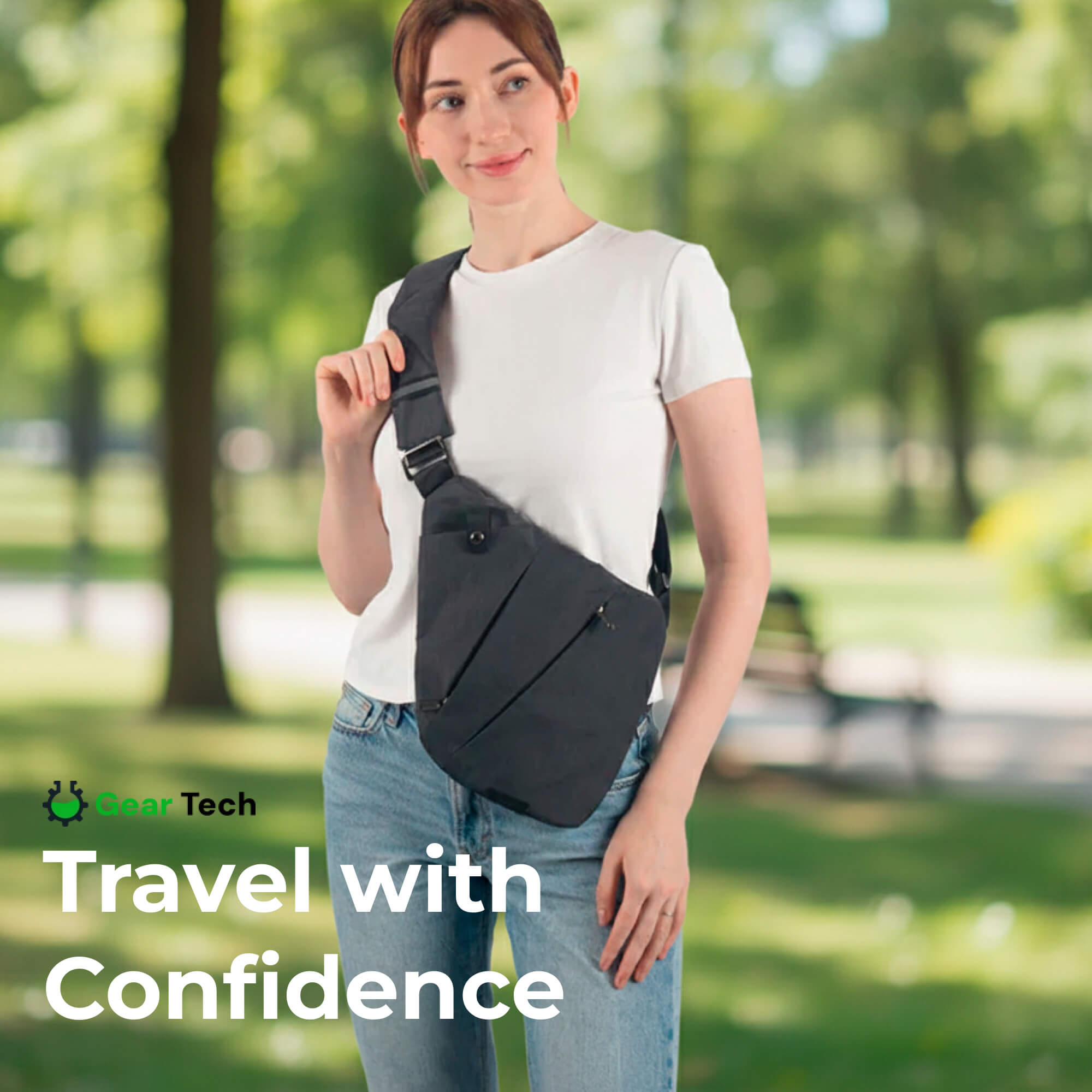 Anti-Theft Crossbody Bag | Lightweight, Slash-Resistant & Ideal for Travel, Commuting & City Adventures