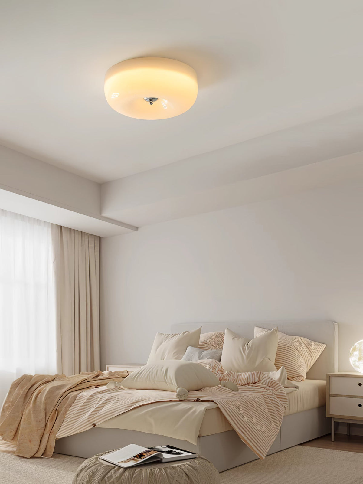 LED Art Deco Vintage Ceiling Light Fixture - Antique Style for Living Room & Dining Room Lighting